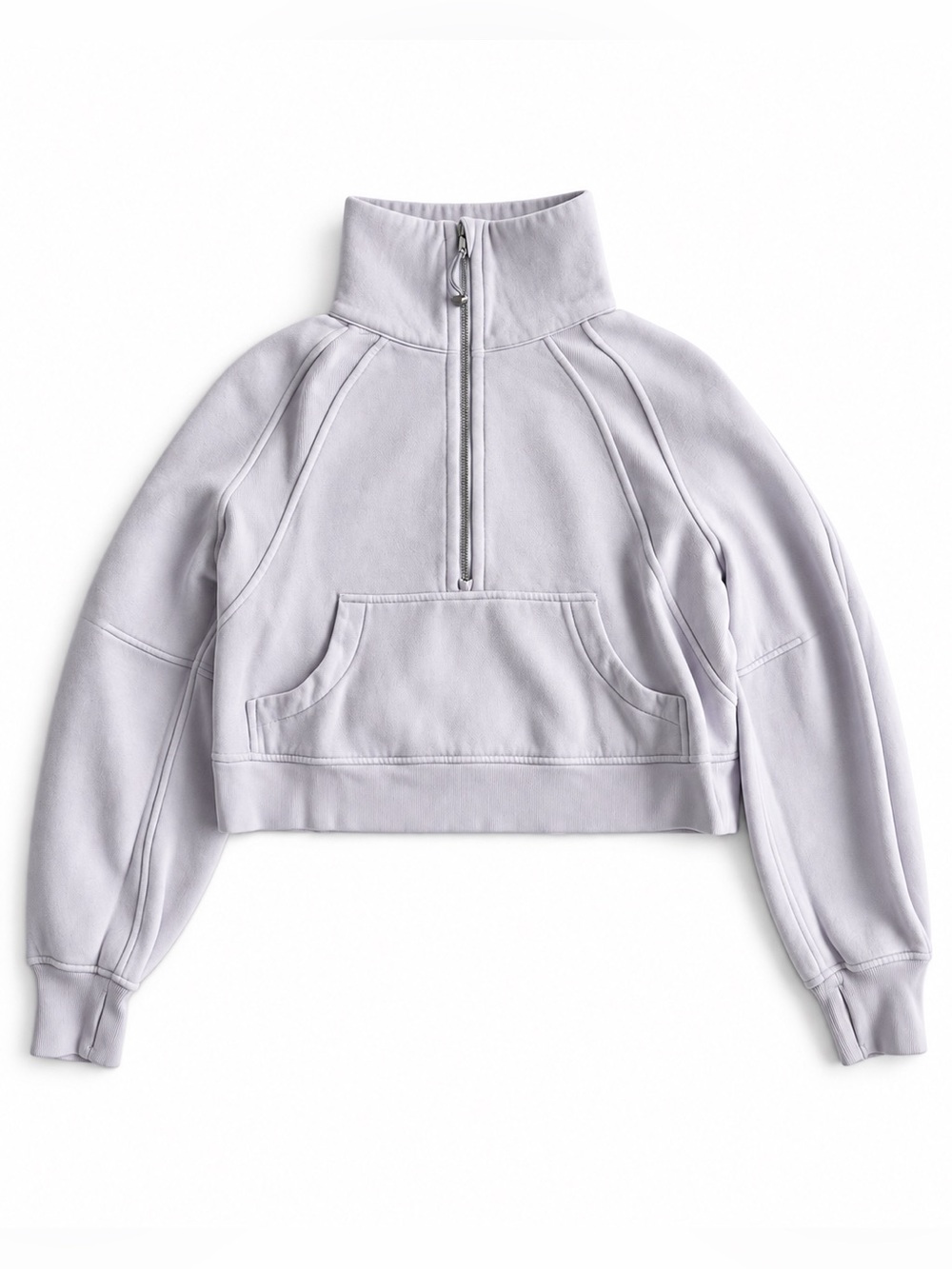Lululemon Scuba Oversized Funnel-Neck Sweatshirt Light Purple XS/S
